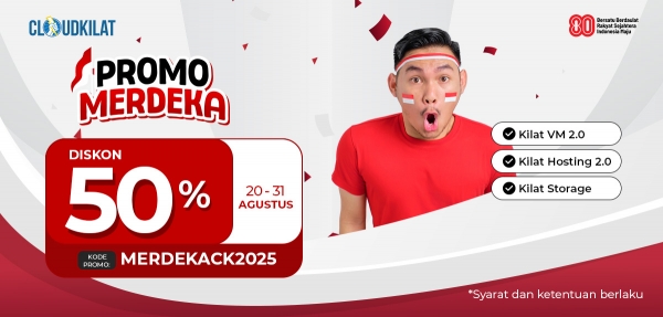 Layanan CloudKilat Bayar Setengah Harga! 